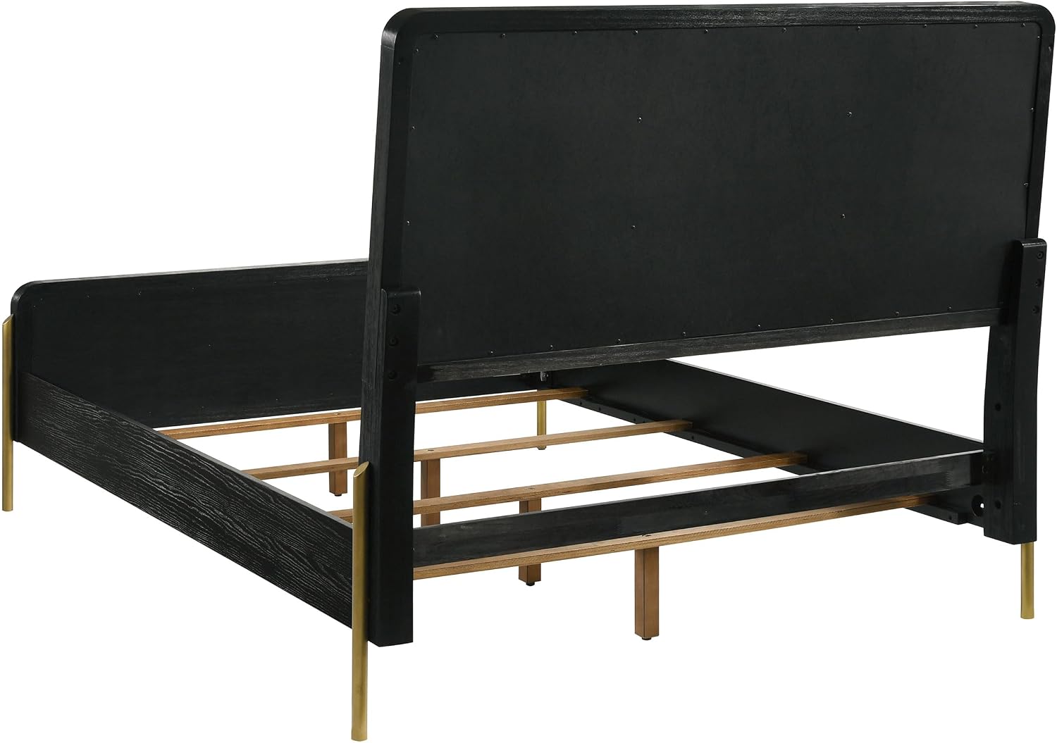 Black and Grey 4 King Bedroom Set
