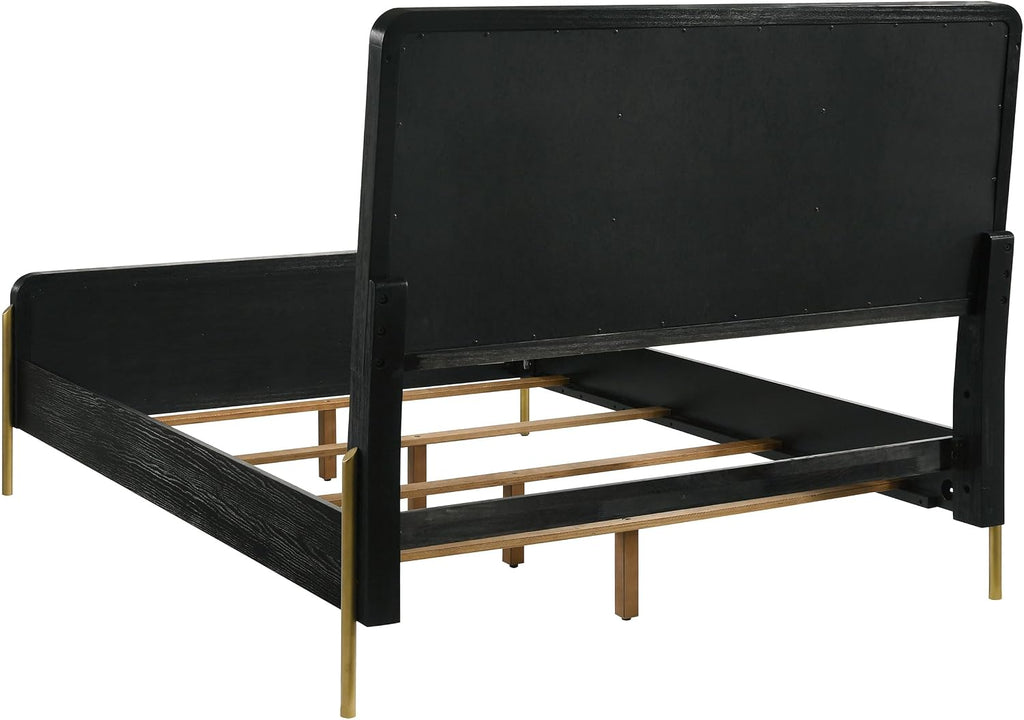 Black and Grey 5 King Bedroom Set