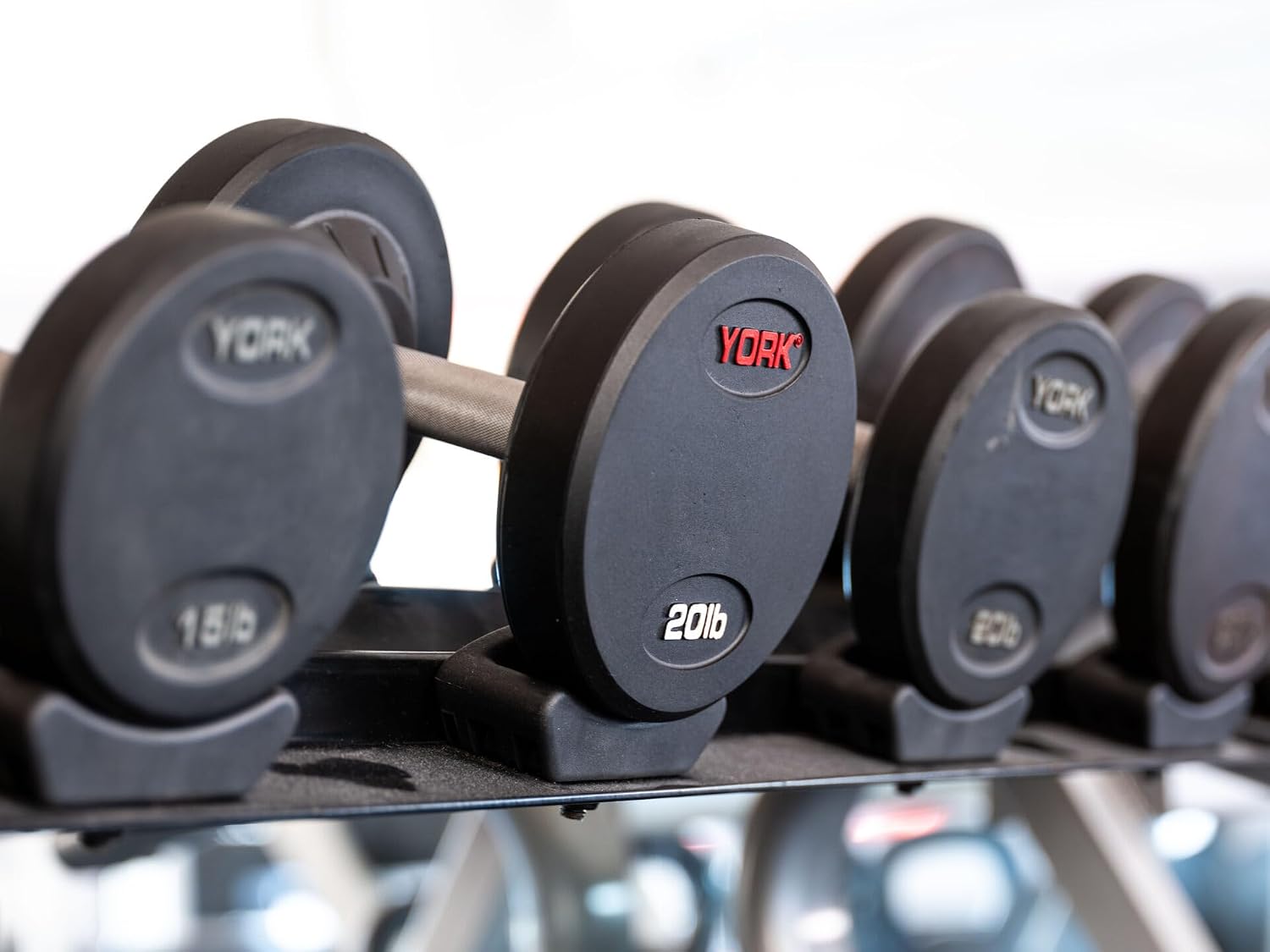 Pro Style Dumbbell - Includes 1 Pairs (Total 2 Dumbbells of 150lb each)- 30mm Knurled Chrome Handles, Rubber Coated Solid Steel Core for Home & Gym Training