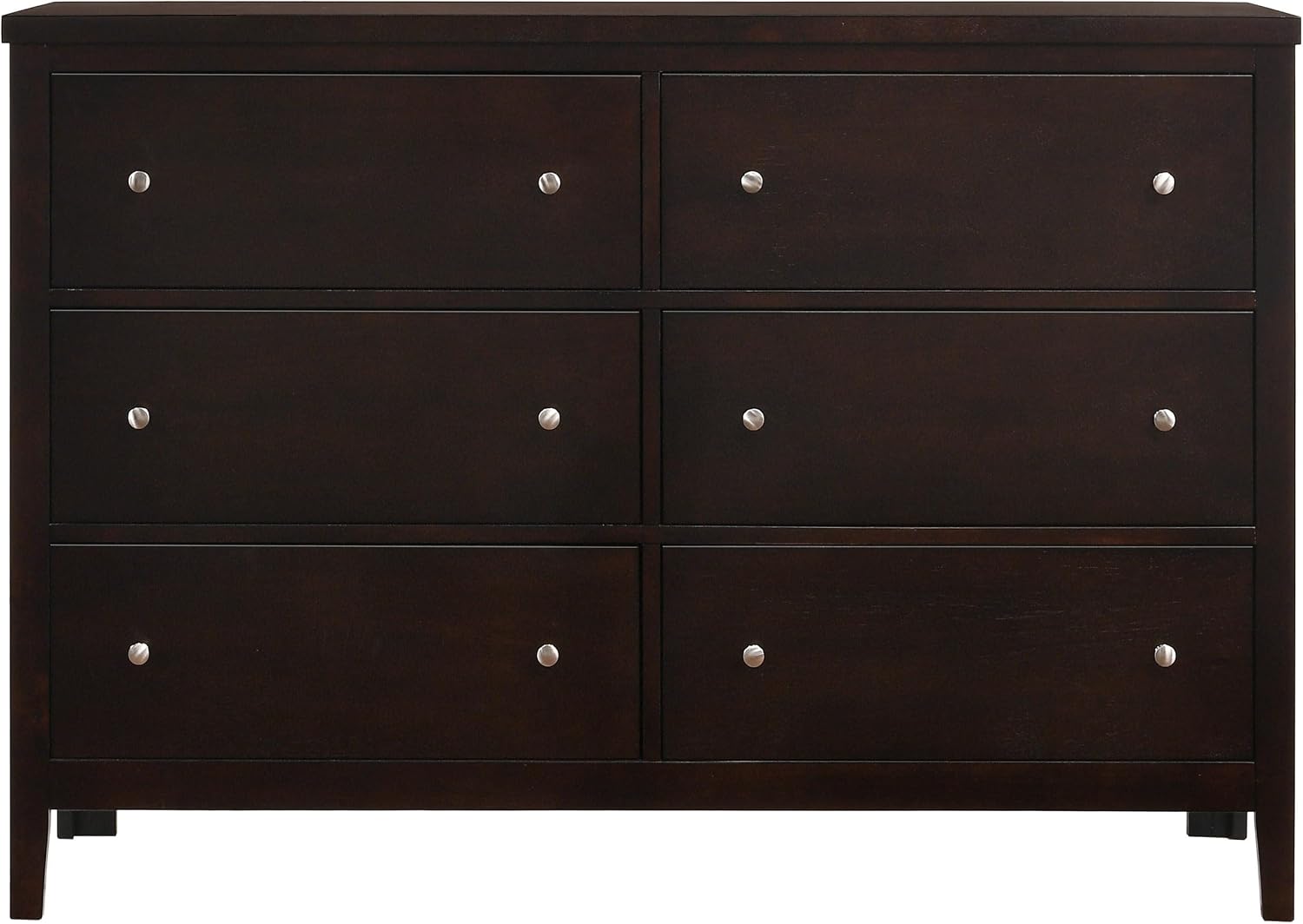 Coaster Home Furnishings Carlton Contemporary 5-Piece Bedroom Set Leatherette Upholstered Twin Size Panel Bed Frame 51-inch Headboard Cappuccino 202091T-S5