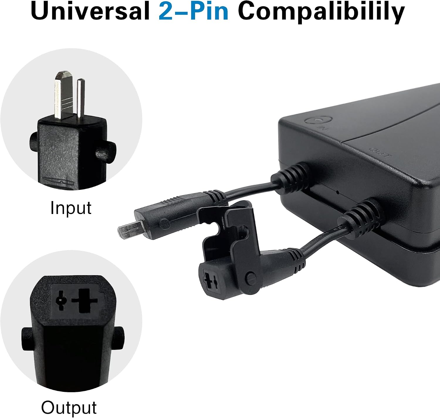 Power Recliner Limoss Wireless Rechargeable Akku Battery Pack Model YH-U1800B Kits with Wall Power Supply and Y Power Cable