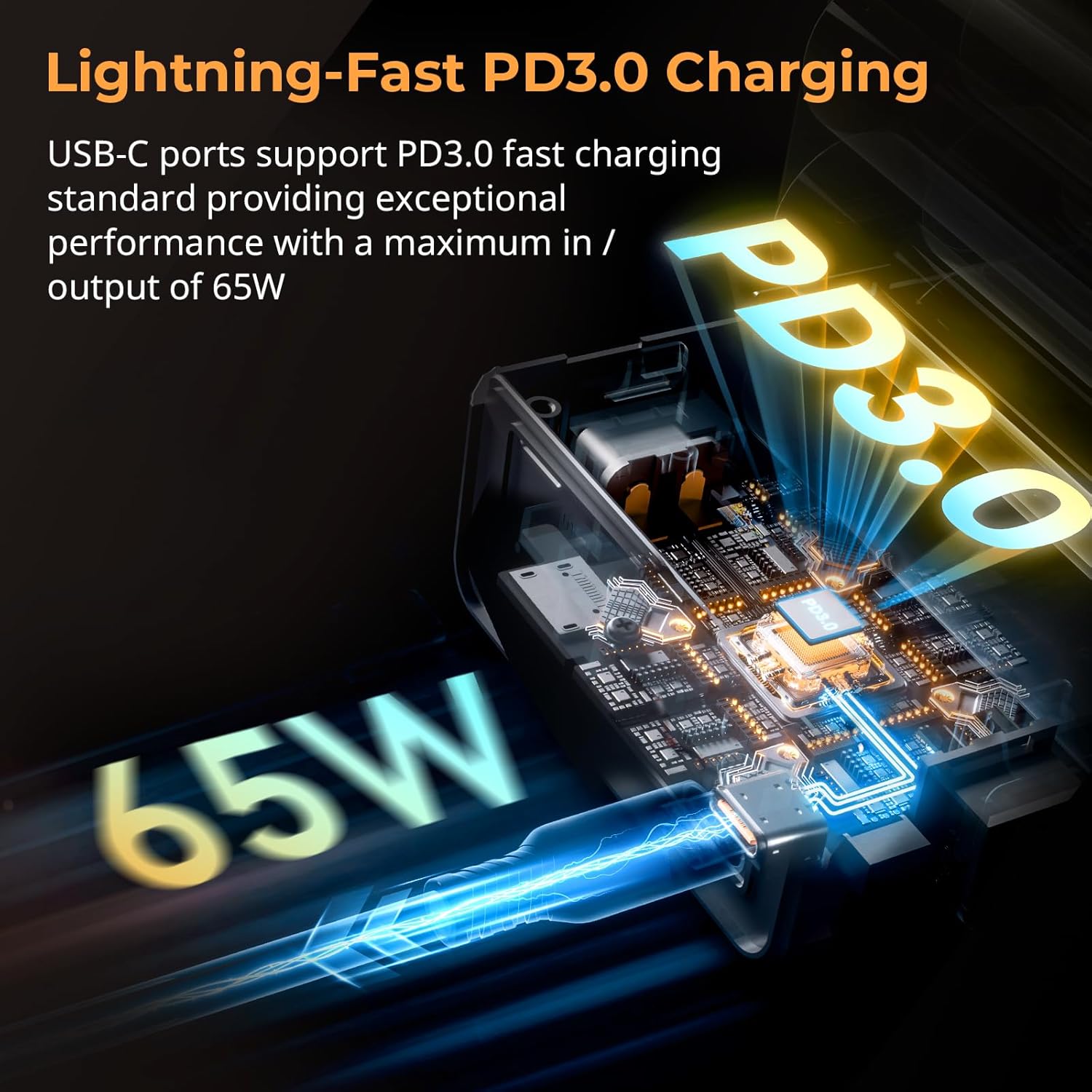 SMALLRIG V Mount Battery, 99Wh / 6800mAh V Mount Battery with 65W Output, 2.5H Full Charge, PD 3.0 USB-C Fast Charging, for Filmmakers, Cameras, Camcorders, Phones, Monitors, Video Lights