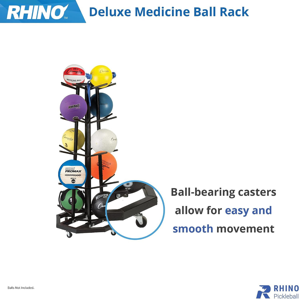 Champion Sports Medicine Ball Storage – Durable Racks & Trees for Organized Gym, Fitness & Sports Storage