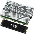 AAAwave NVMe Base for Raspberry Pi 5 M.2 HAT PCIe Extension Board (M.2 2230 to 2280 Supported) (1 TB)