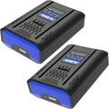 2-Pack 6.0Ah Battery Replacement for Kobalt 40V Battery KB-540-06 KB440-06 KB2540C-06, Rechargeable Lithium Ion Pack Compatible with Kobalt 40 Volt Cordless Tools & Chargers