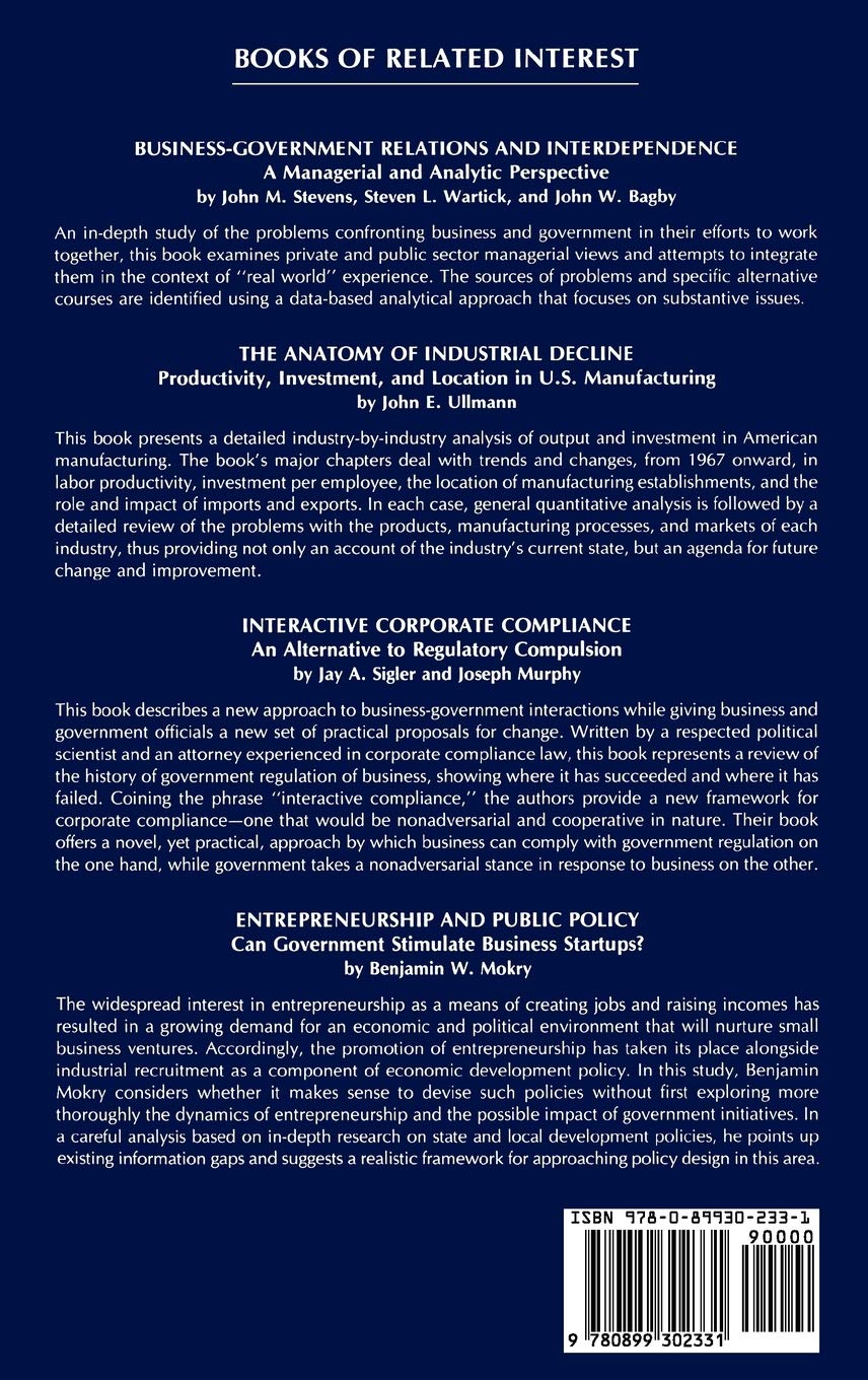 Competitive Freedom versus National Security Regulation (African Special Bibliographic)