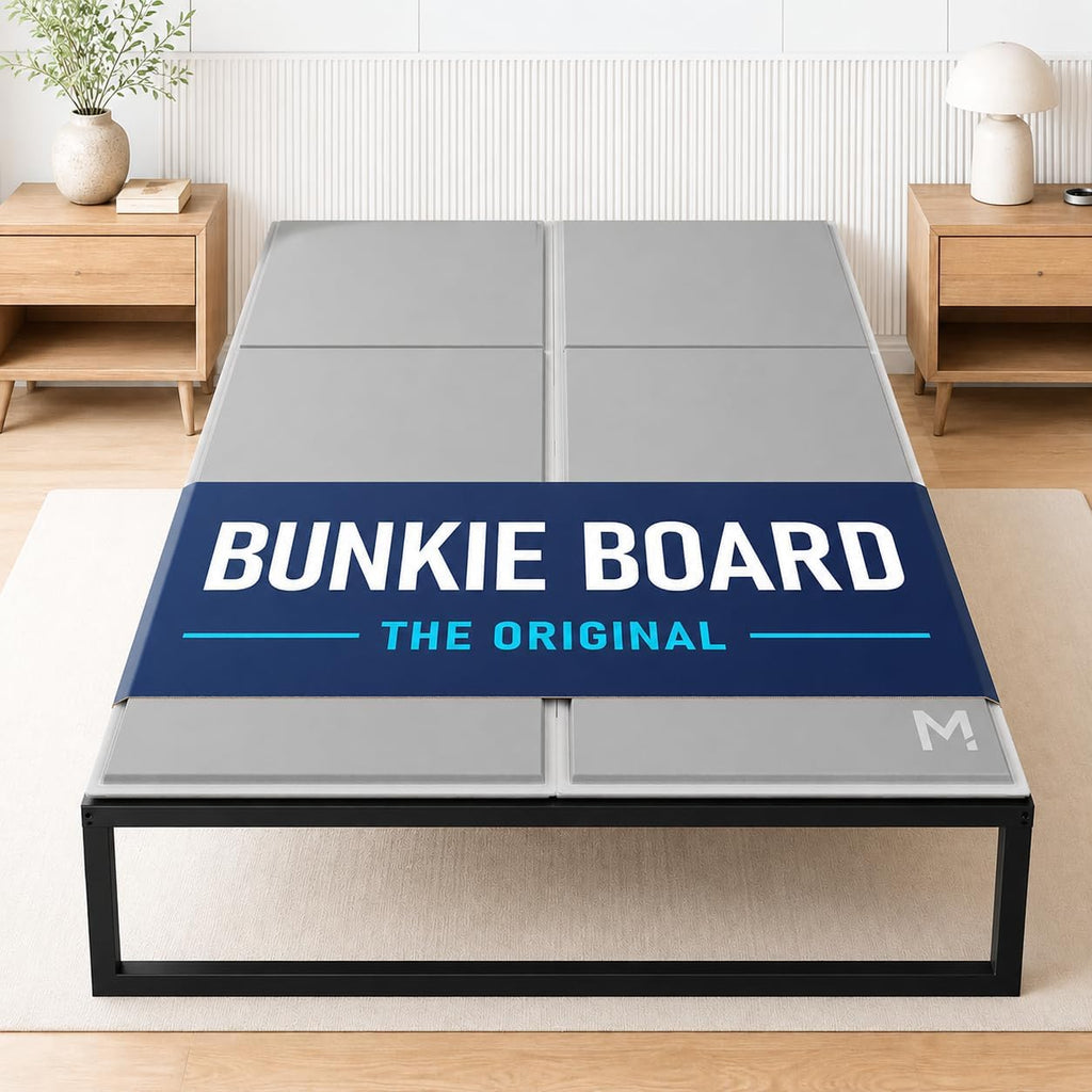 Meliusly Original Bunkie Board Full Size (54x75) - Non-Slip Breathable Bed Support Board for Slatted Bed Frame, Anti-Sag Under Bed Support, Noise Minimizing Moisture Resistant Bed Board