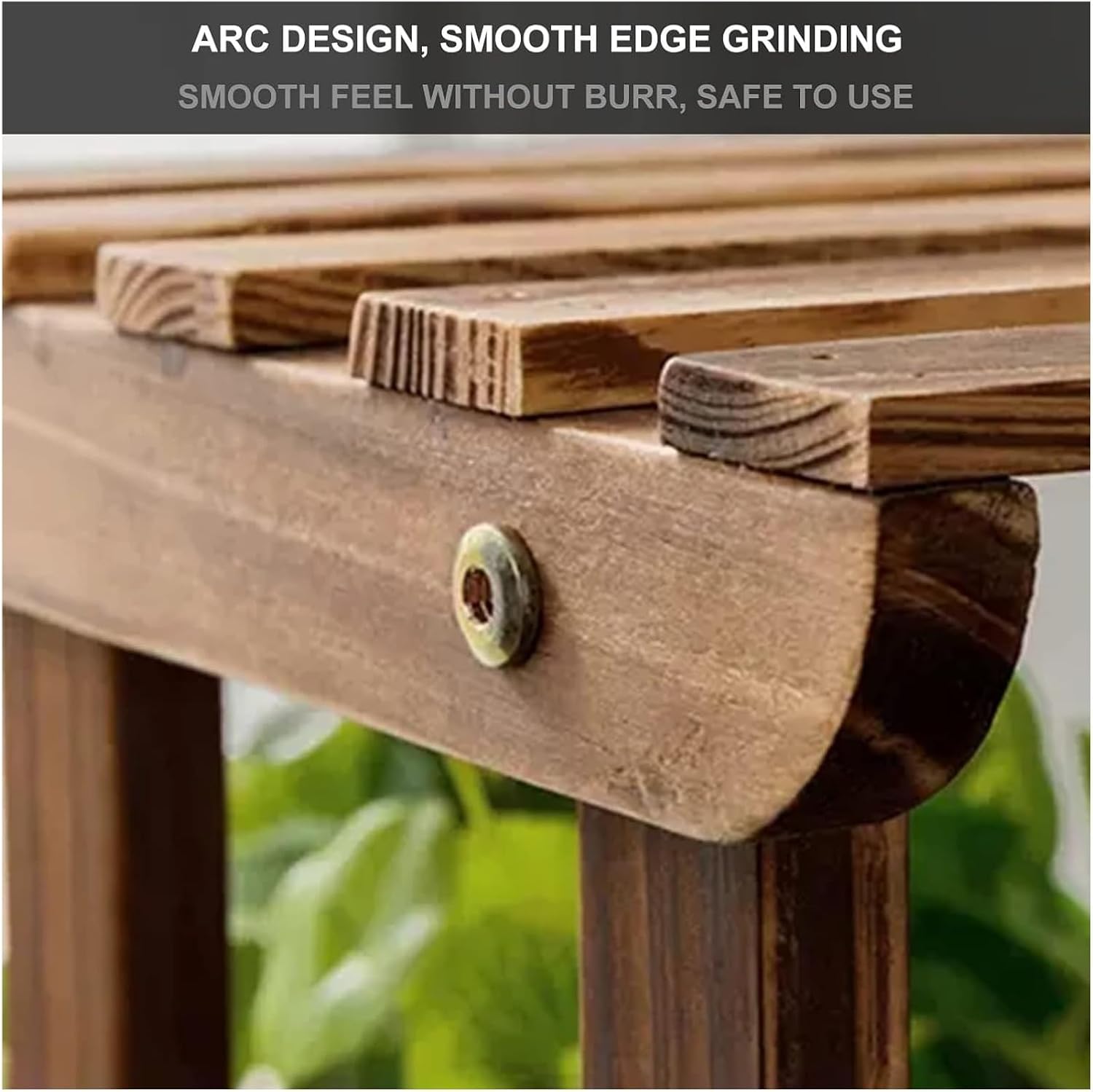 Potting Bench Table,Garden Potting Table, Plant Rack Flower Pot Organizer Outdoor Shelf 6-Tiered Plant Rack Display Holder Planter Organizer Garden Plant Shelf Rack Holder in Corner Living Room Balcon