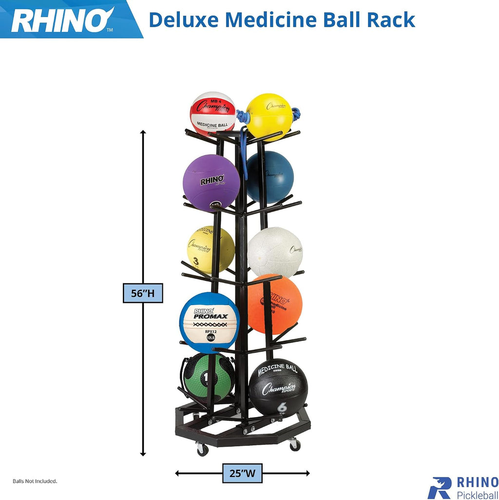 Champion Sports Medicine Ball Storage – Durable Racks & Trees for Organized Gym, Fitness & Sports Storage