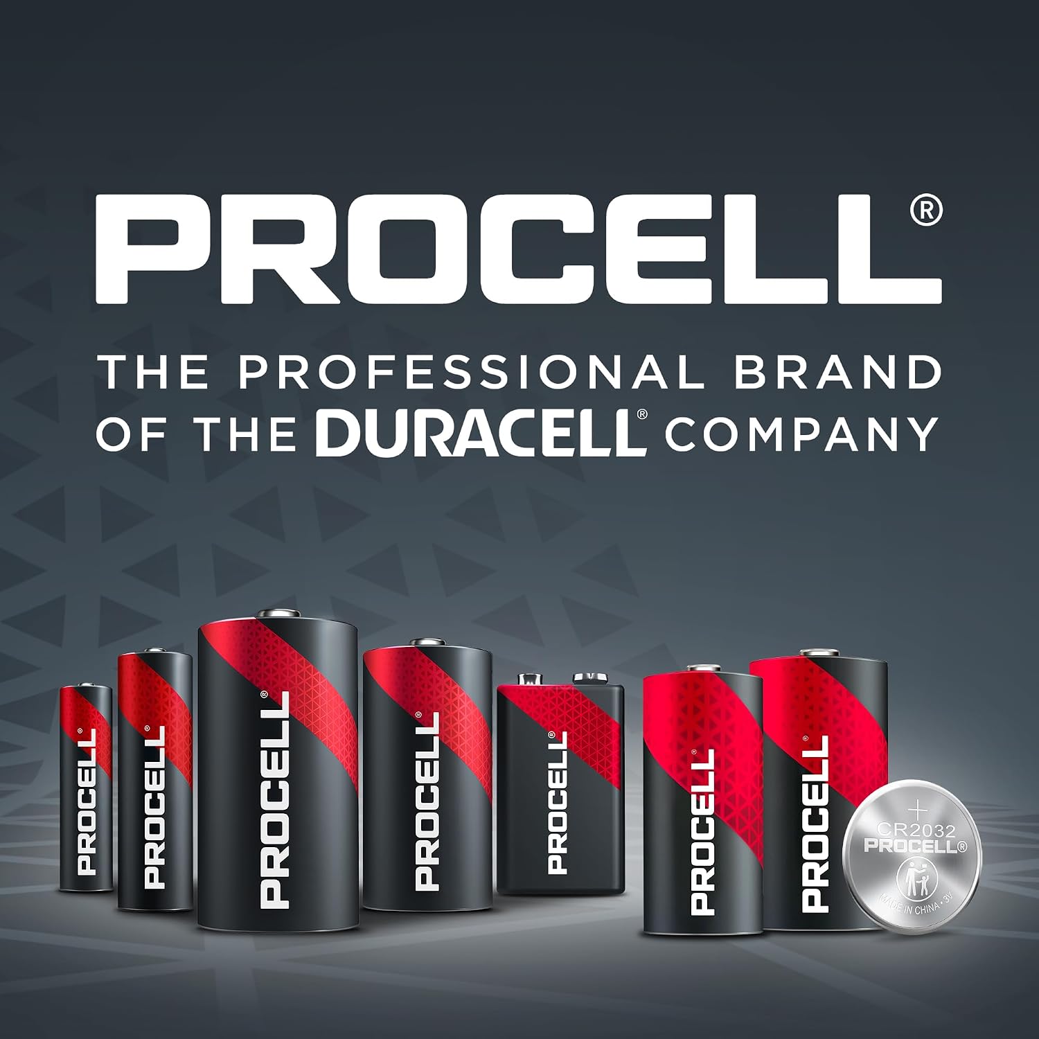 PROCELL 9V Long-Lasting Alkaline Batteries (72 Pack), 5-Year Shelf Life, Bulk Value Pack for All Professional Devices - 9 Volt Battery Heavy Duty
