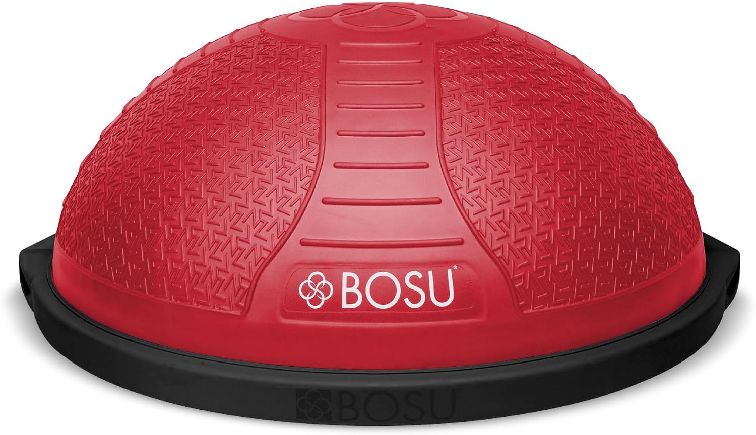 BOSU Nexgen Balance Trainer, Half-Ball Training Equipment, 65 cm Diameter, 300 lb Capacity - Burst-Resistant Stability Exercise Tool w/Non-Slip Base, Includes Hand Pump, Commercial-Grade