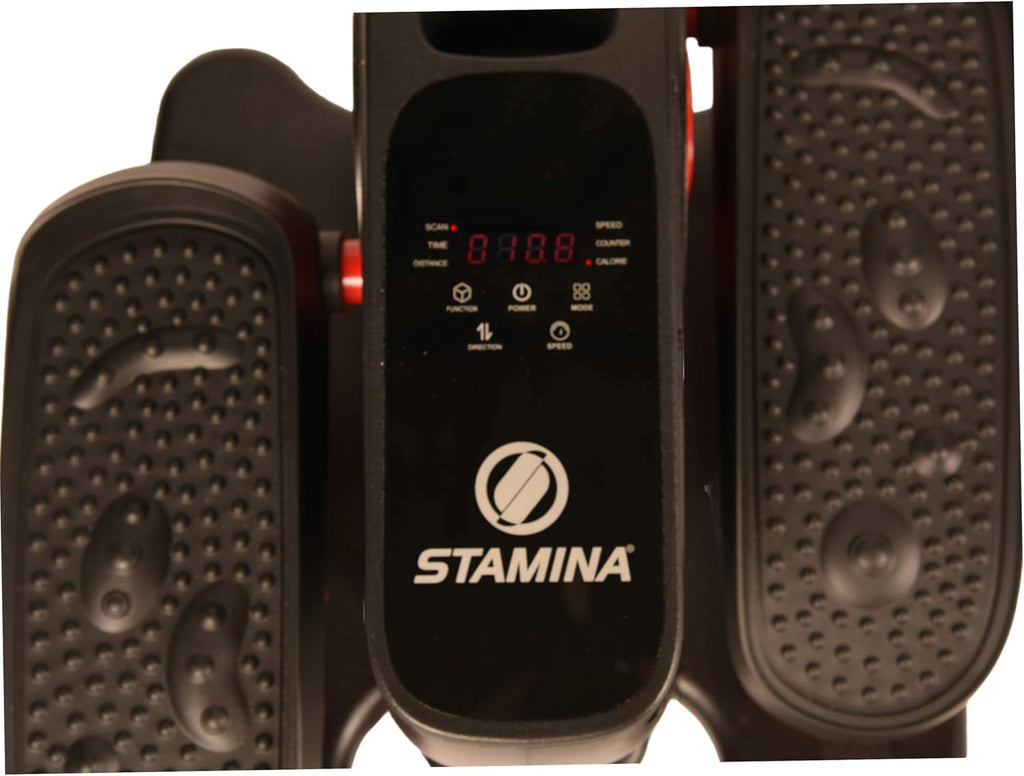 Stamina Inmotion Compact Strider Foot Exercise Machine - Under Desk Elliptical - Standing or Seated Elliptical Fitness Equipment