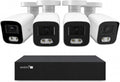 Swann EliteX 12MP 6K POE NVR Security Kit, 4 Pack Outdoor Wired Bullet Cameras, 8 Channel Surveillance System with AI Detection, Spotlight & Color Night Vision