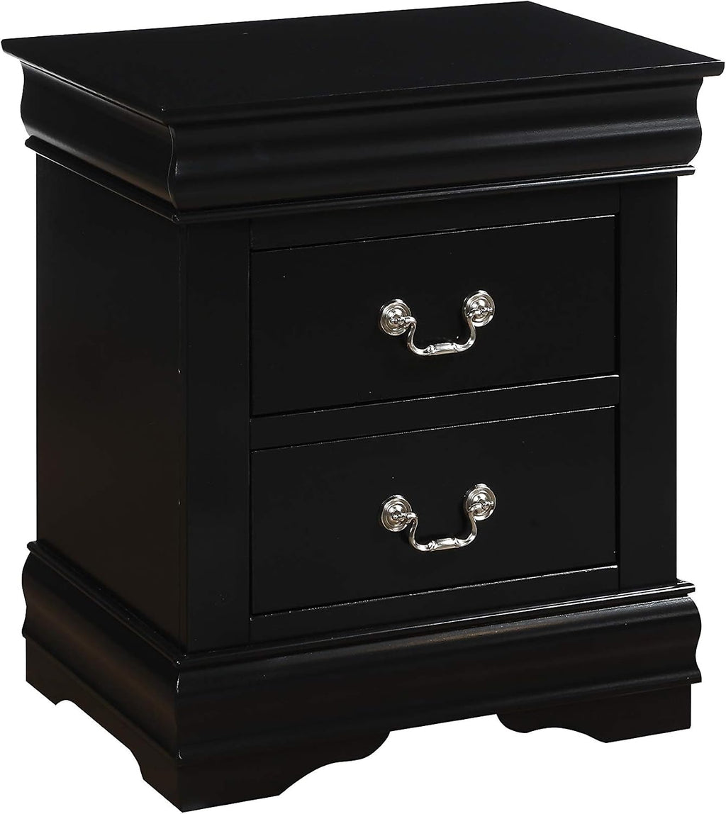 Black 4PCS Bedroom Set(E. King)
