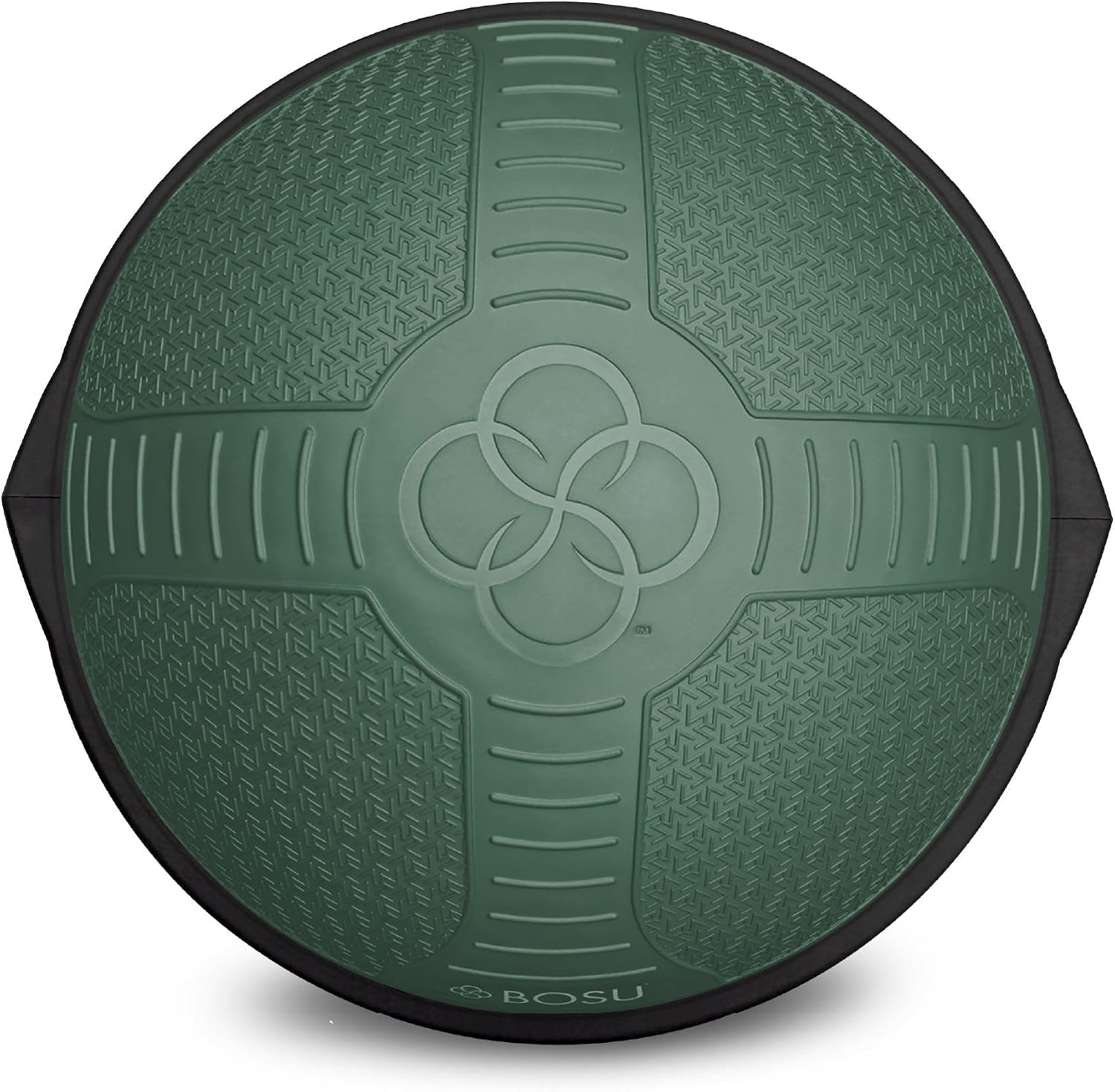 BOSU Nexgen Balance Trainer, Half-Ball Training Equipment, 65 cm Diameter, 300 lb Capacity - Burst-Resistant Stability Exercise Tool w/Non-Slip Base, Includes Hand Pump, Commercial-Grade