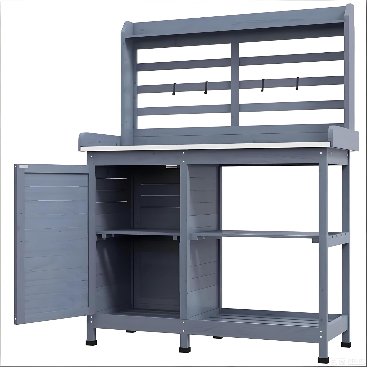 Easy to Clean Wooden Potting Bench