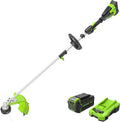 Greenworks 40V 16' Brushless Attachment Capable Cordless String Trimmer, 2-Speed Variable Trigger, Lightweight 25% Lighter Than Gas, 4.0Ah Battery and Charger Included