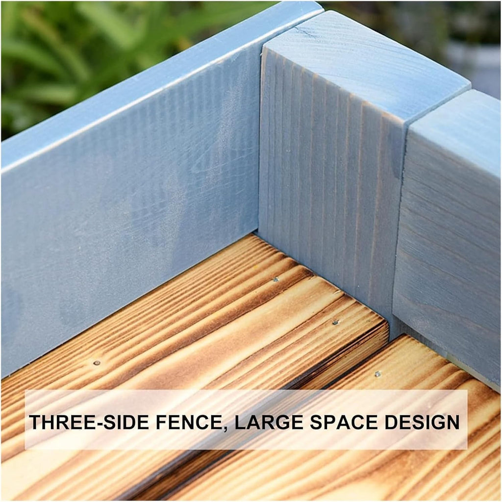 Potting Bench Table,Garden Potting Table, Wooden Garden Potting Bench Garden Work Bench Open Shelf Decorate Plant Gardening Workstation for Patio Courtyards Balcony, 100x45x90cm