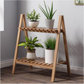Potting Bench Work Station Outdoor Garden Potting Bench Work Station, Two Layers Workbench Planting & Gardening Station (Brown)