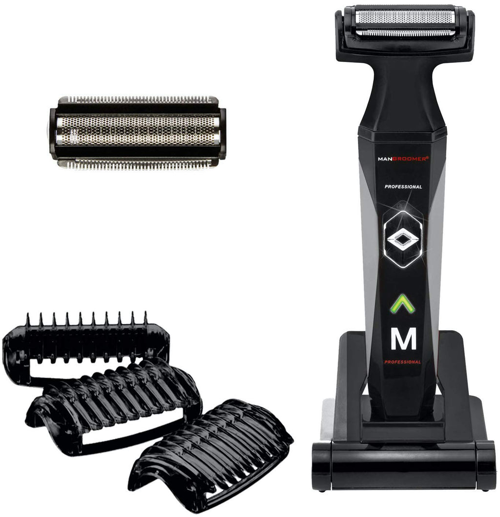 MANGROOMER $10 Body Groomer Bundle Offer - Ultimate PRO Back Shaver, get a Professional Body Groomer & Ball Shaver for only $10 Extra