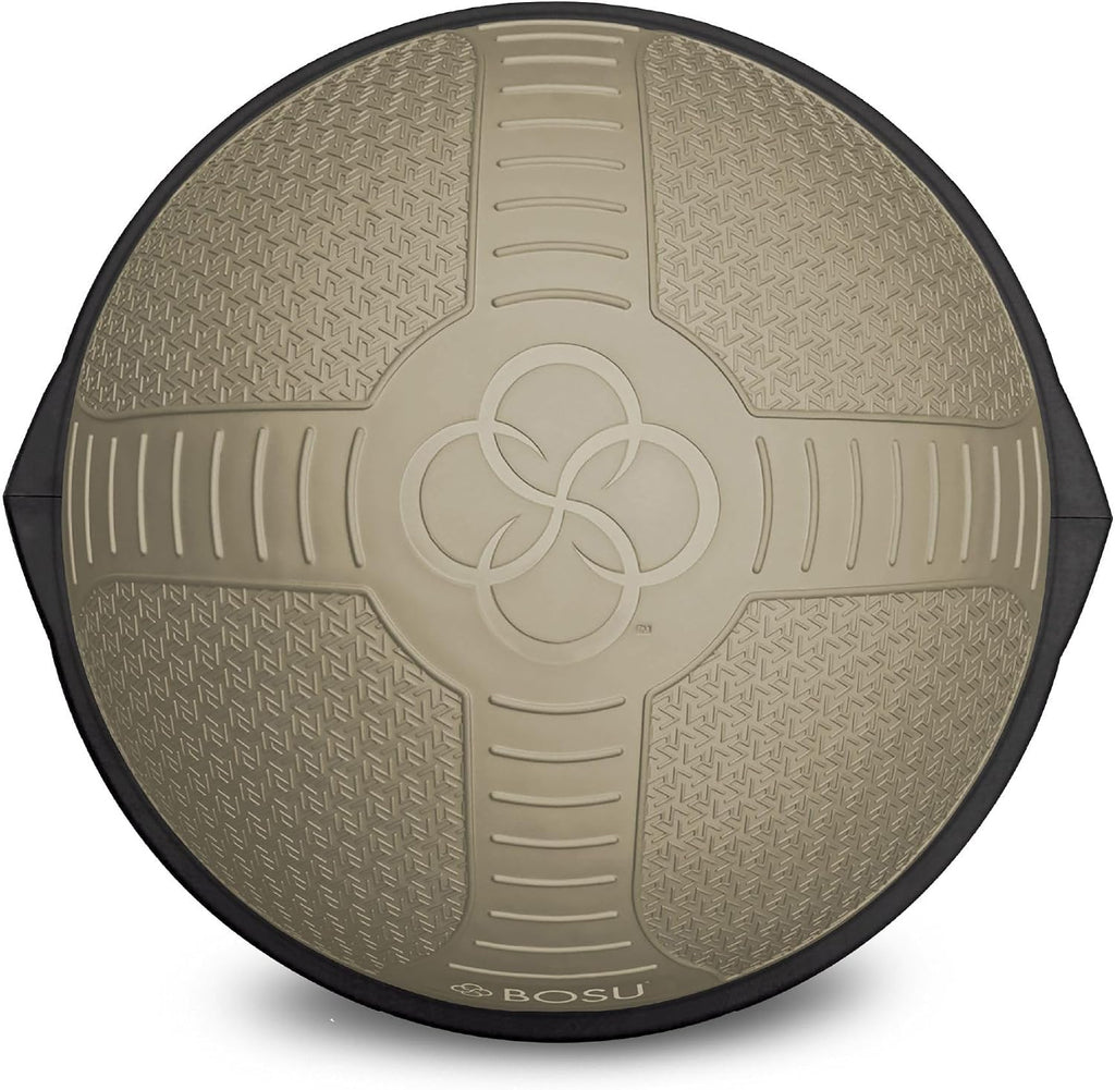 BOSU Nexgen Balance Trainer, Half-Ball Training Equipment, 65 cm Diameter, 300 lb Capacity - Burst-Resistant Stability Exercise Tool w/Non-Slip Base, Includes Hand Pump, Commercial-Grade