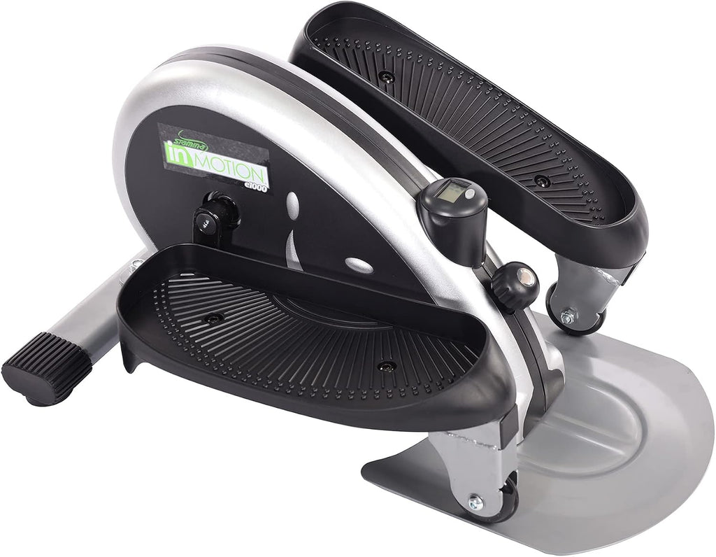 Stamina Inmotion Compact Strider Foot Exercise Machine - Under Desk Elliptical - Standing or Seated Elliptical Fitness Equipment