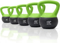 ENERGI CORE Kettlebell - Sand Filled Weight for Home Gym Workouts & Strength Training - Portable Exercise Kettle Bell for Women & Men