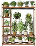 Potting Bench Table,Garden Potting Table, Plant Stand Indoor Outdoor Multiple Flower Display Stands Planter Rack Shelves for Corner Balcony Window Patio Living Room, 120x28x150cm