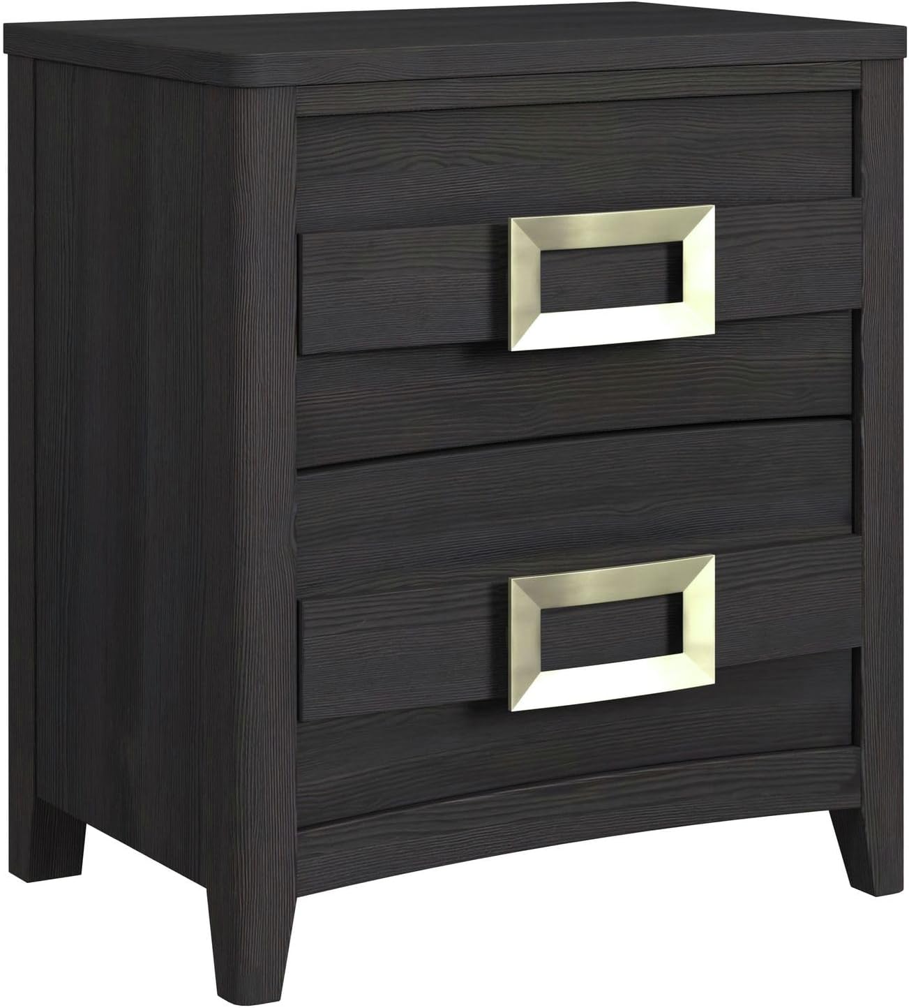 Picket House Chett King 3PC Bedroom Set with LED in Black