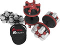 Fitness Reality Adjustable Dumbbells 10-45 Pounds, 3 lbs increments, OPTIONS: Single/Pair/Adjustable Weight Kettlebell