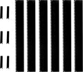 Tie Down 48 inch x 6 inch Metal Landscape Edging Kit, 6 Steel Plates & 6 Steel Connectors - 24 Total Linear feet, for Garden Edging Border, Flowerbeds & Paver Edge, Enhance Landscaping & Flower Beds