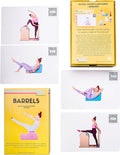 OnlinePilatesClasses Pilates Barrels Flashcards, Deck Cards Set with Video Tutorial for Spine Corrector, Ladder Barrel, Small Barrel & C-Shaper Exercise, Home Gym Workout, Barrel Arc Not Included