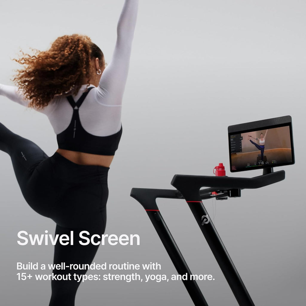 Peloton Cross Training Tread, Treadmill for Running, Walking, and Hiking with Manual or Auto-Incline Options and Immersive 24' HD Touchscreen, Exercise Equipment for Home Cardio and Strength Workouts