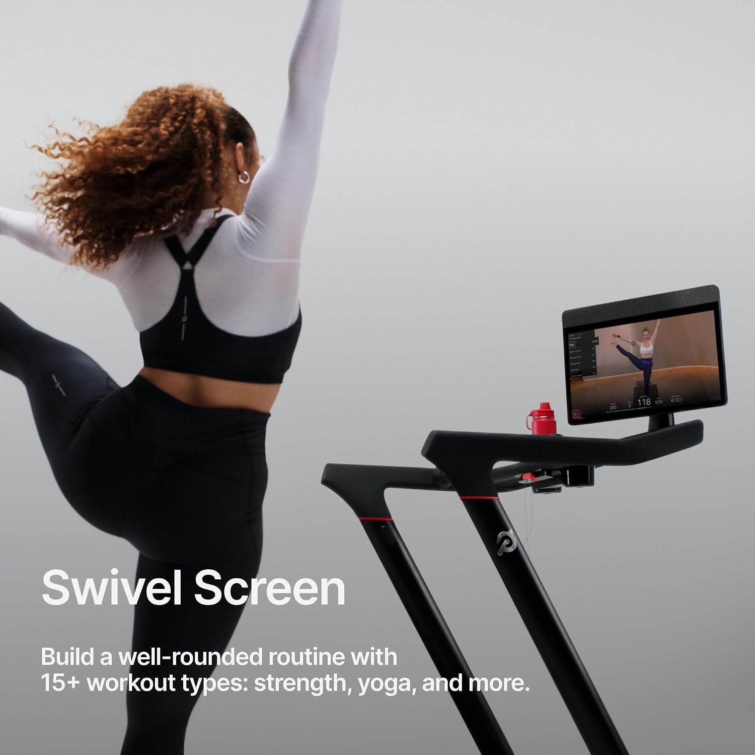 Peloton Cross Training Tread, Treadmill for Running, Walking, and Hiking with Manual or Auto-Incline Options and Immersive 24' HD Touchscreen, Exercise Equipment for Home Cardio and Strength Workouts