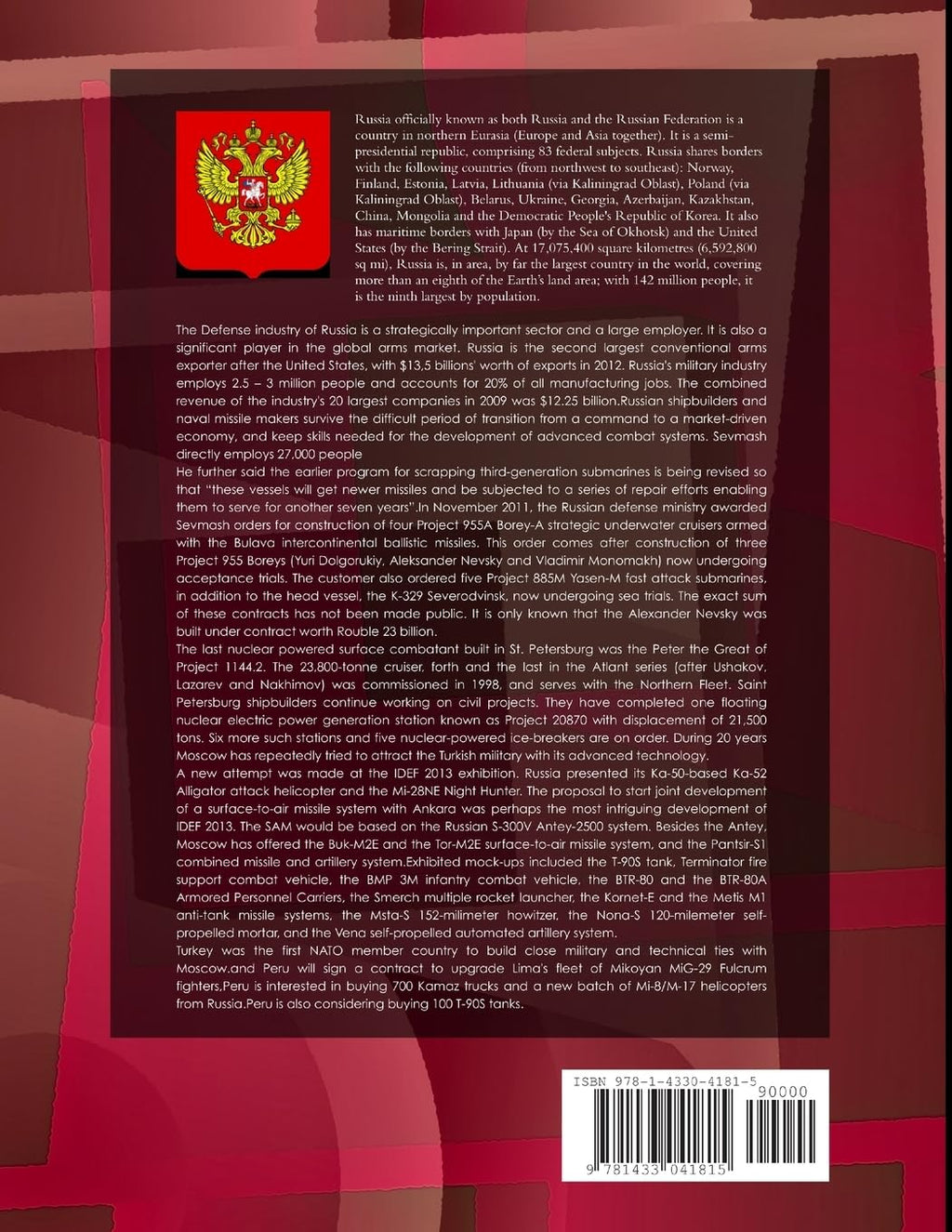 Russia National Security and Defence Policy Handbook Volume 1 Strategic Information and Basic Laws (World Strategic and Business Information Library)