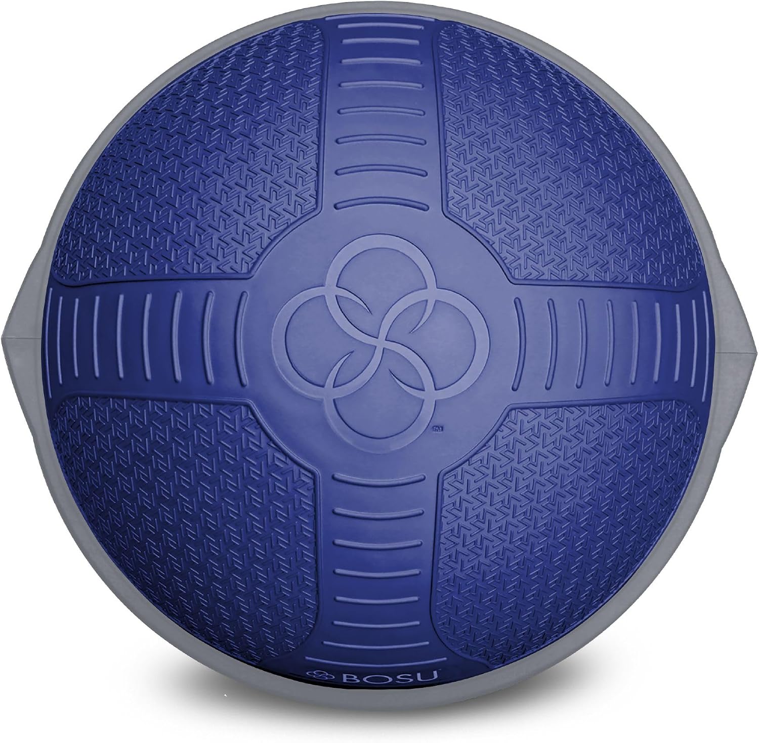 BOSU Nexgen Balance Trainer, Half-Ball Training Equipment, 65 cm Diameter, 300 lb Capacity - Burst-Resistant Stability Exercise Tool w/Non-Slip Base, Includes Hand Pump, Commercial-Grade