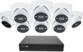 Swann AdvancedX 4K Wired NVR Security Camera System, 16 Channel with 8 Dome PoE Cameras, 2TB HDD Storage, Color Night Vision with Spotlight, Smart Video Analytics, Indoor Outdoor Business Surveillance