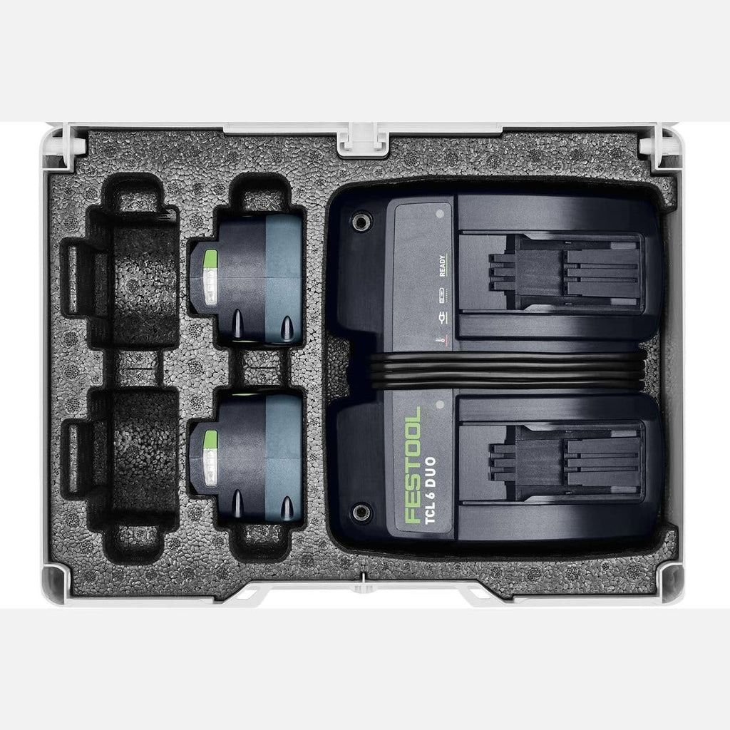 Festool 577079 Energy Set SYS 18V 2x5.0/TCL 6 Duo