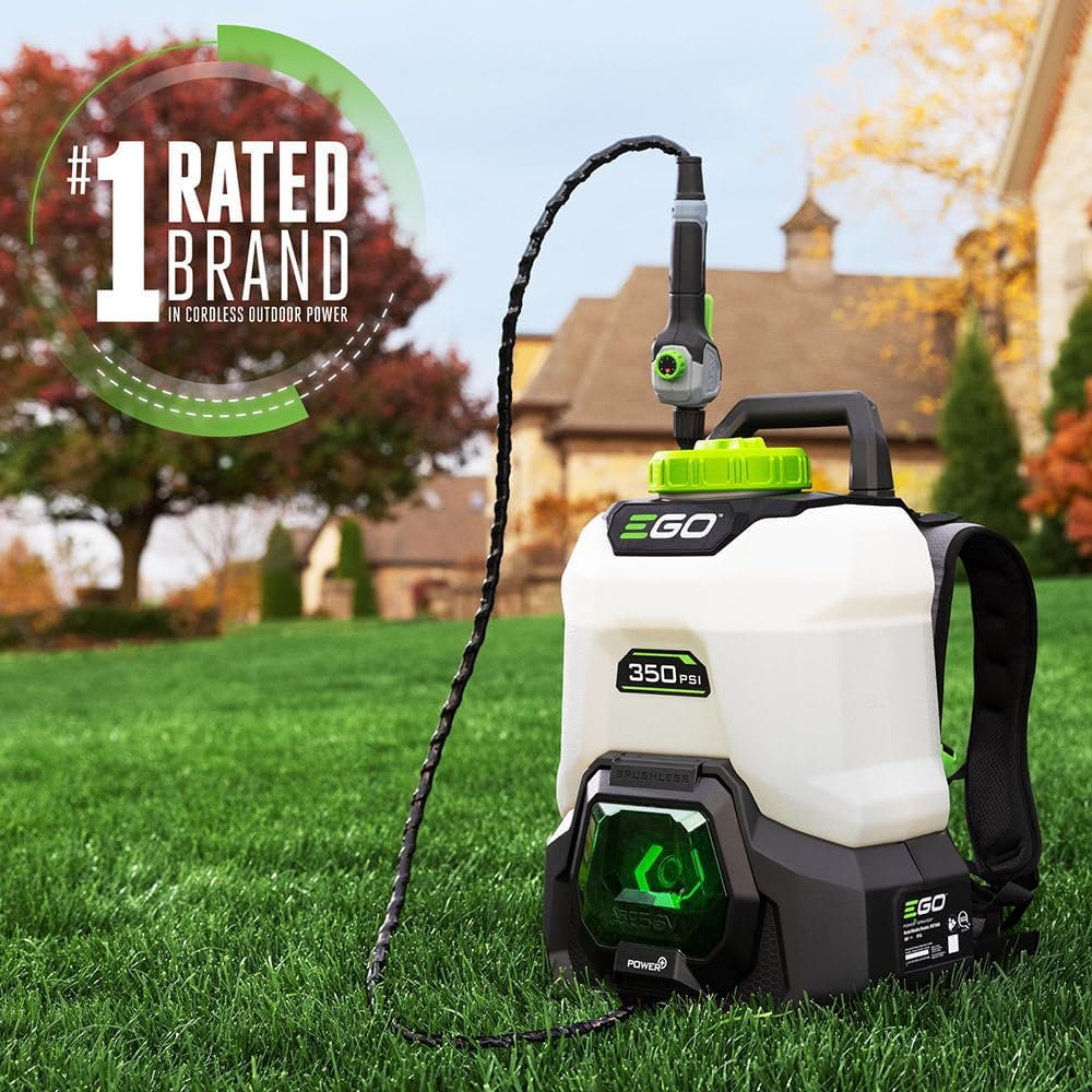 EGO Power+ 4 Gallon Cordless Backpack Sprayer, Battery and Charger not Included - BSP3500