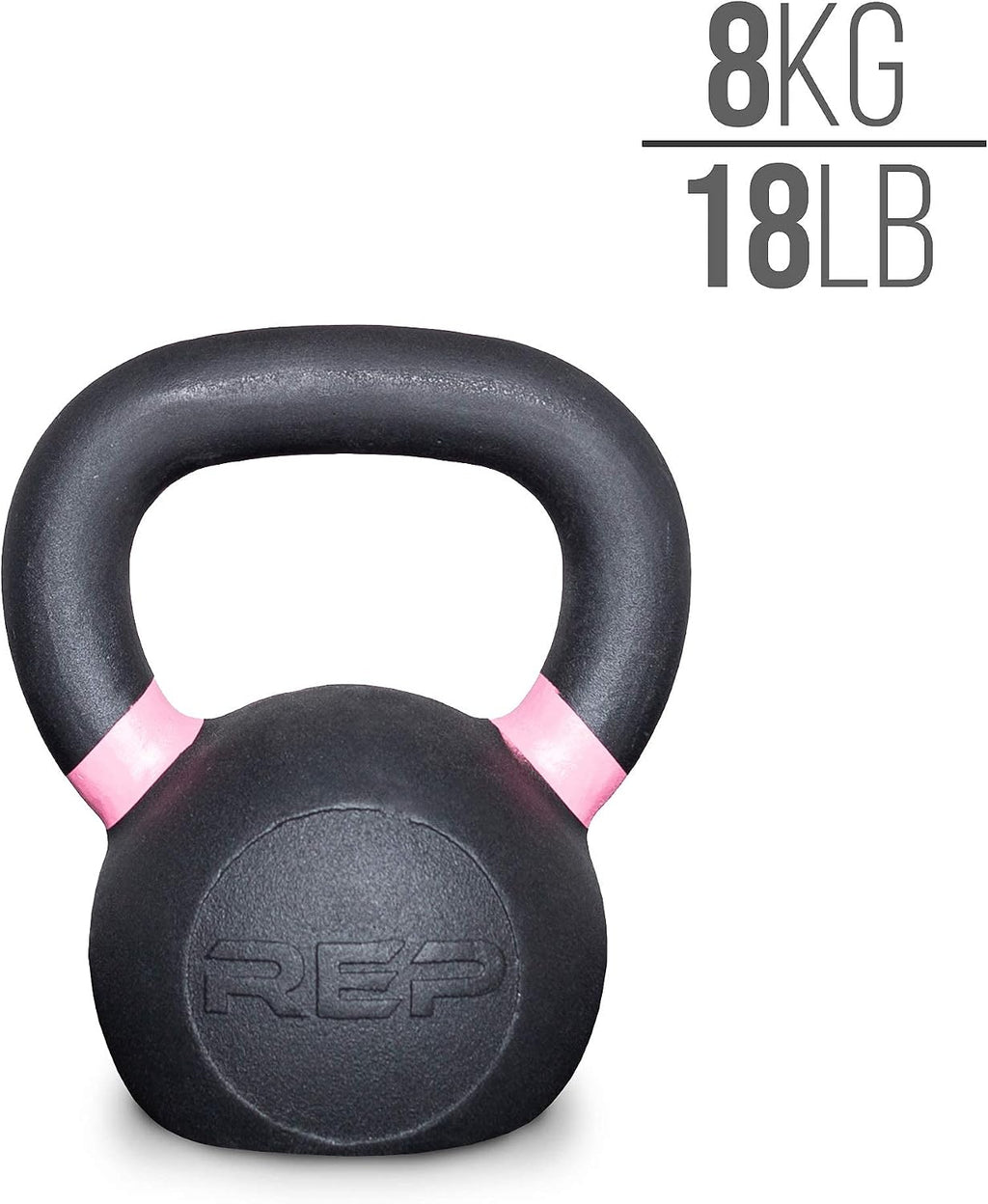 REP Fitness Kettlebell Set and Singles, 4kg to 24kg, 9lb to 53lb Weight Range, Cast Iron, Strength Exercise Training, Home Gym, Power Workout Equipment, Free Weights, Dumbbell Alternative