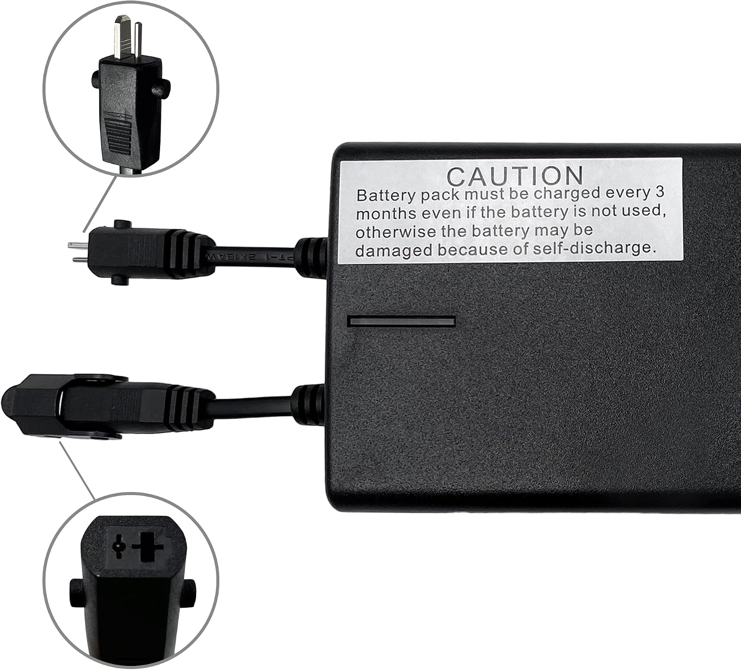 Power Recliner ZBPOWER 5000mAh Wireless Rechargeable Battery Pack Kits with Wall Power Supply and Y Power Cable