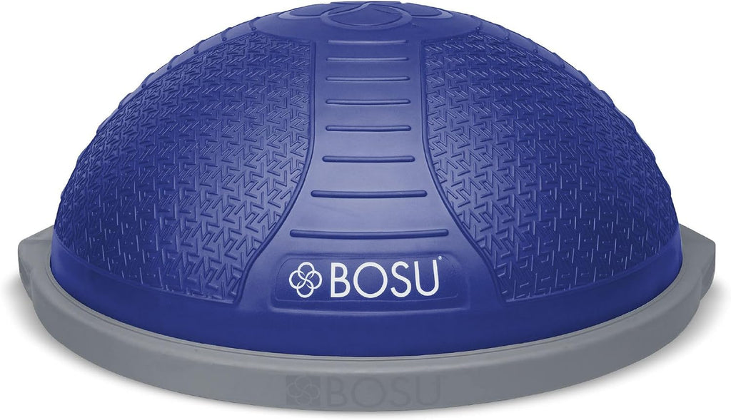 BOSU Nexgen Balance Trainer, Half-Ball Training Equipment, 65 cm Diameter, 300 lb Capacity - Burst-Resistant Stability Exercise Tool w/Non-Slip Base, Includes Hand Pump, Commercial-Grade