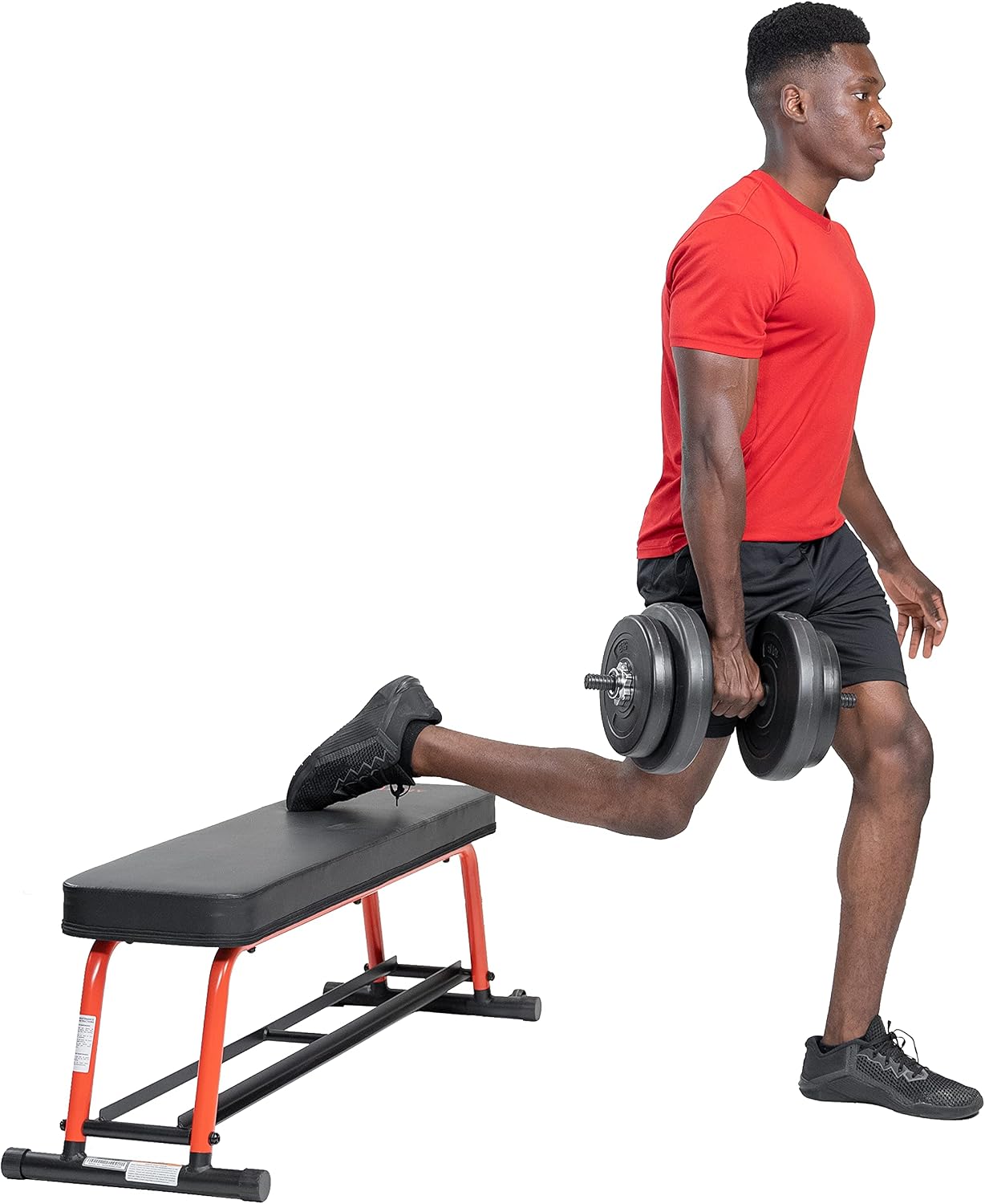 Sunny Health & Fitness Weight Bench for Heavy Duty Workouts, Exercise, Strength Training, Lifting and Home Gyms