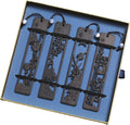 Carved Out Classical Chinese Wooden Literary Bookmark
