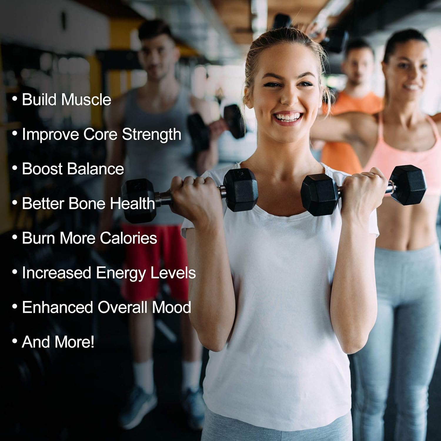 RitFit Rubber Coated Hex Dumbbell Set with Rack, 5-780LB for Home Gym Strength Training, Anti-Slip Knurled Handle, Hexagon Anti-Roll, Heavy-Duty Storage Rack