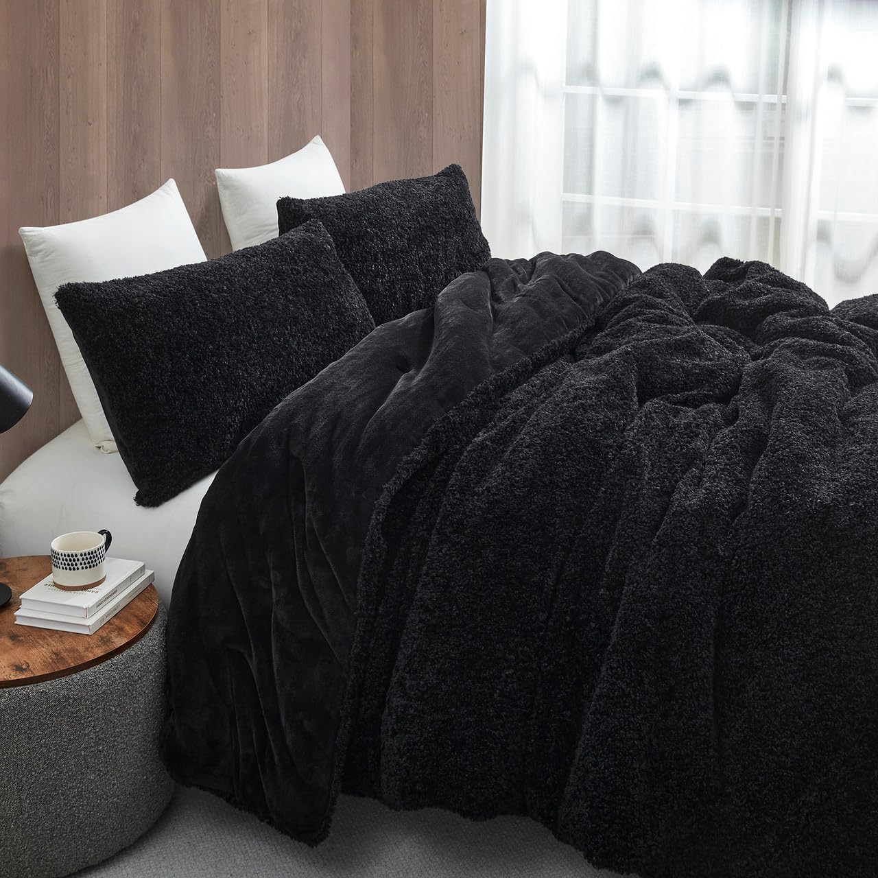 Byourbed Oh Em Gee - Coma Inducer® Oversized Queen Comforter Set - Black