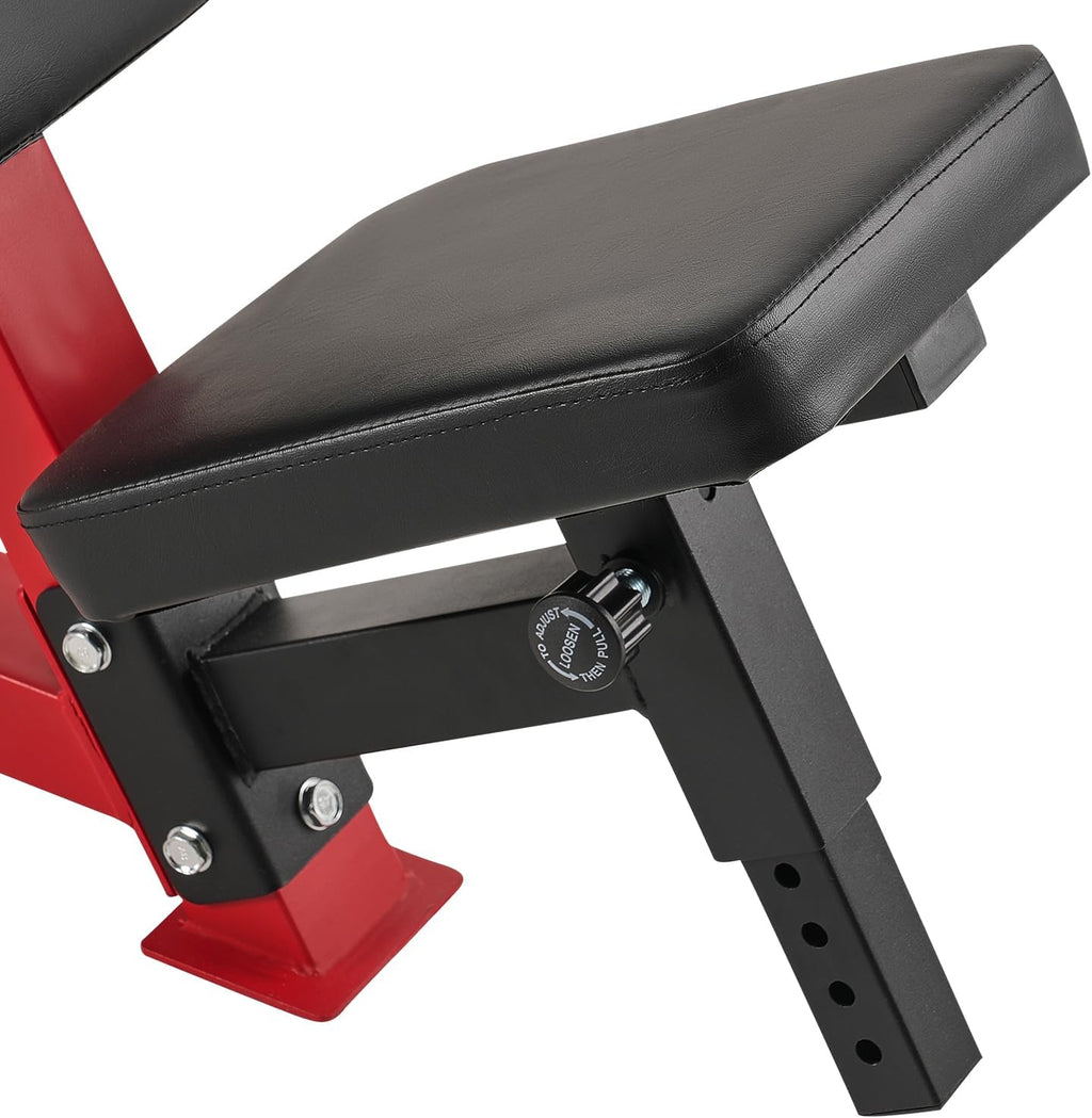VEVOR Chest Press Machine, Bench Press Set, Adjustable Flat Incline Bench with Independent Converging Arms, Upper Chest Equipment, Fitness Home Gym Equipment Chest