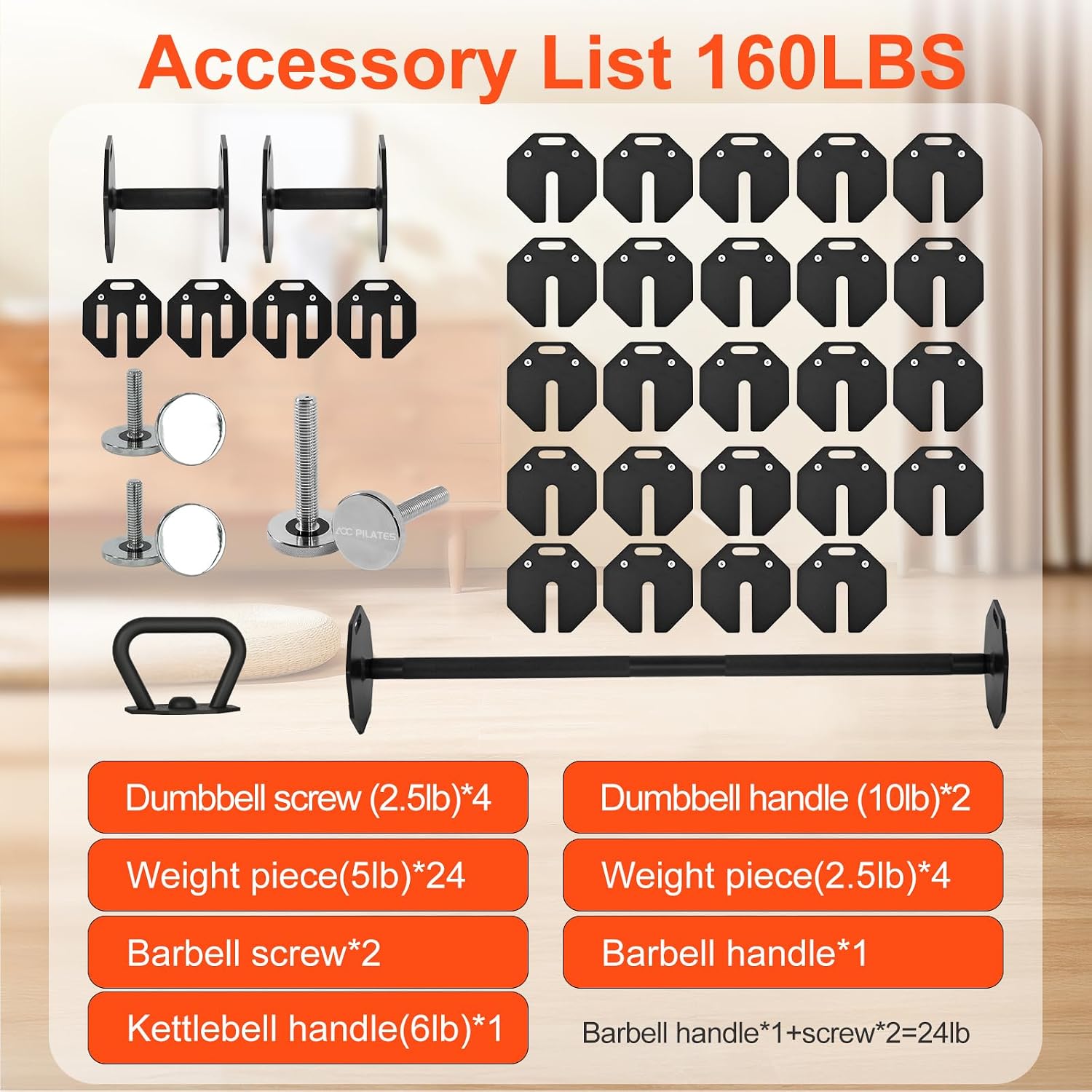Adjustable Dumbbell Sets 50/80/90LBSX2 Durable Steel Build, Free Weights Dumbbells Set with Barbell/Kettlebell Handle with Srew Sets 3-in-1 Multifunctional Dumbbell Fitness Exercises for Home Gym Suitable Men/Women 50/80/90LBX2