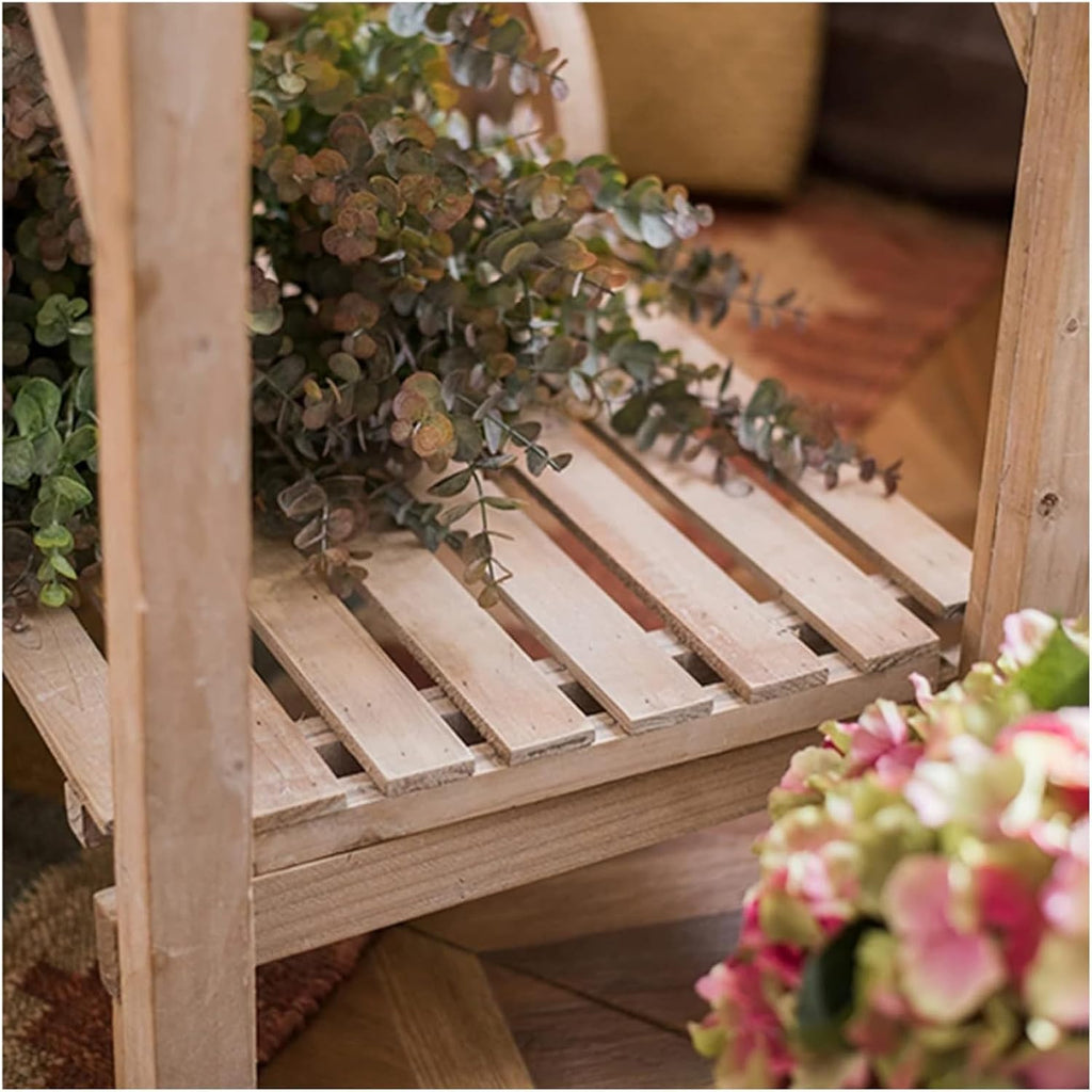 Potting Bench Table,Garden Potting Table, Outdoor Potting Bench Table Garden Work Bench Wooden Garden Potting Bench Decorate Plant Gardening for Patio Courtyards Balcony, 125x53.5x167cm
