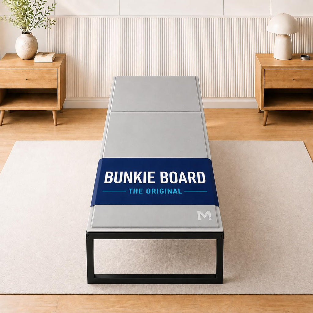 Meliusly Original Bunkie Board Twin Size 2-Pack (38x75 Each) - Non-Slip Breathable Bed Support Board for Slatted Bed Frame, Anti-Sag Under Bed Support, Noise Minimizing Moisture Resistant